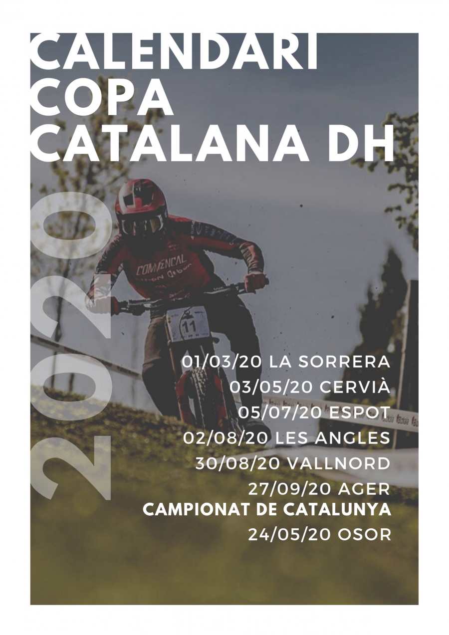 Cartel Copa Catalana DH 2020