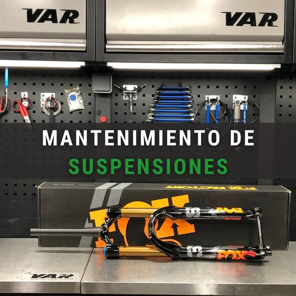 Mantenimiento de suspensiones en The Bike Village