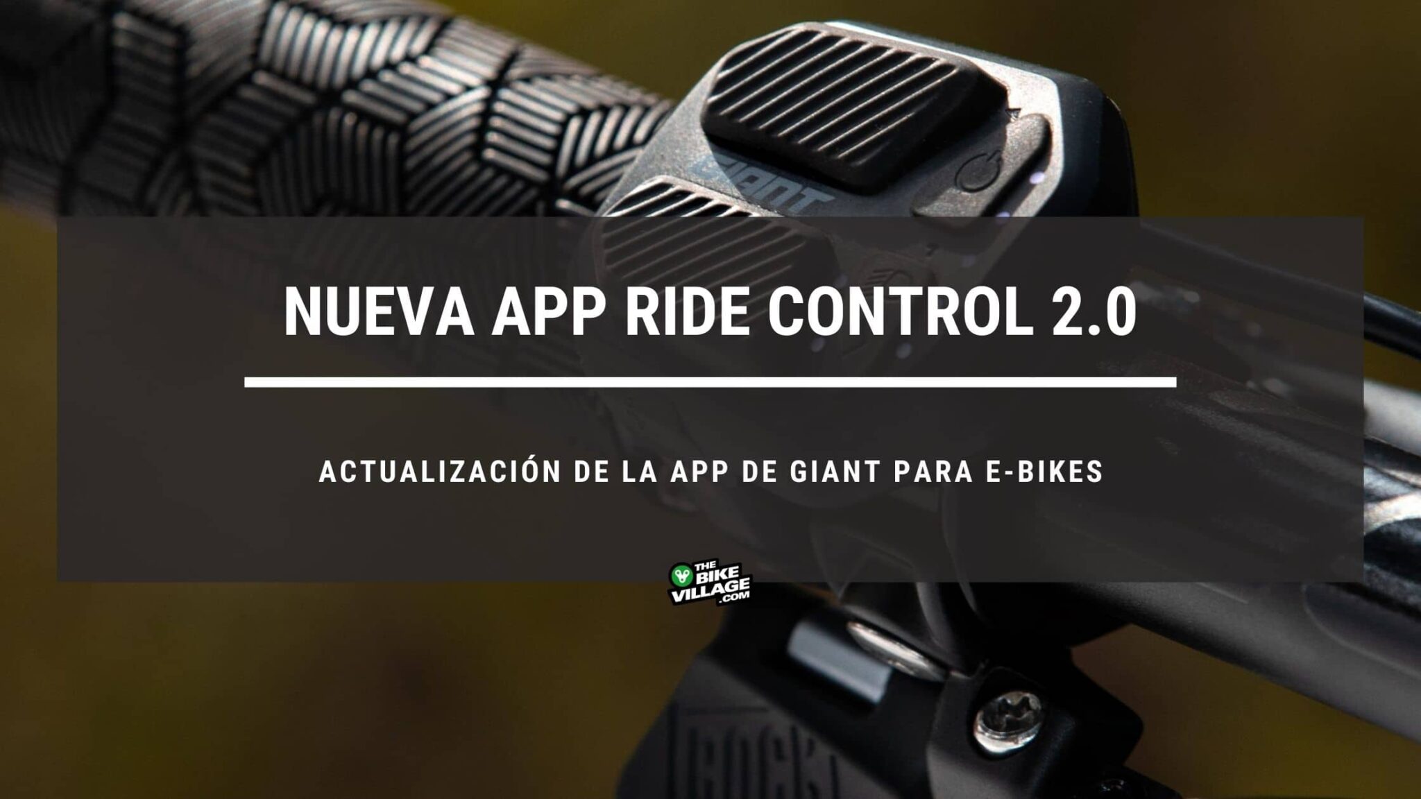 Nueva app Giant Ridecontrol 2.0
