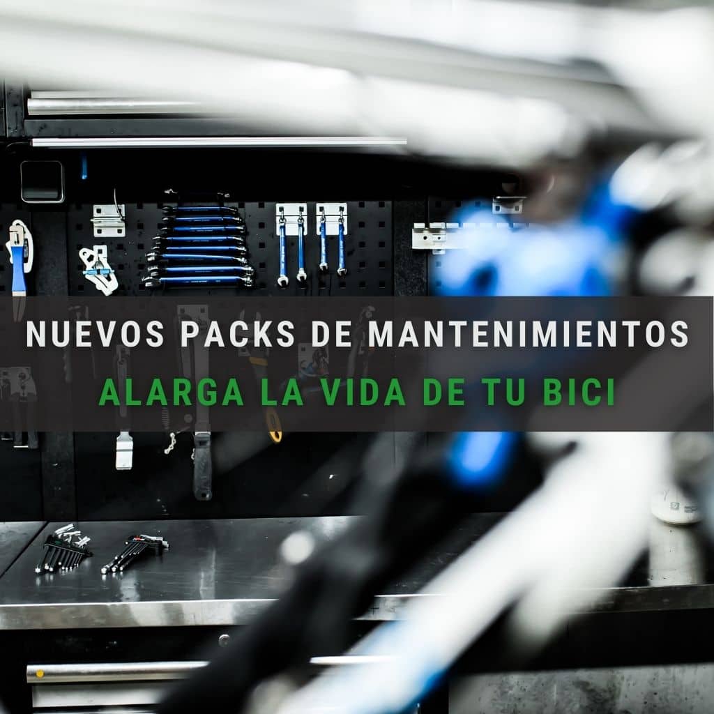Nuevos packs de mantenimientos en el taller de The Bike Village