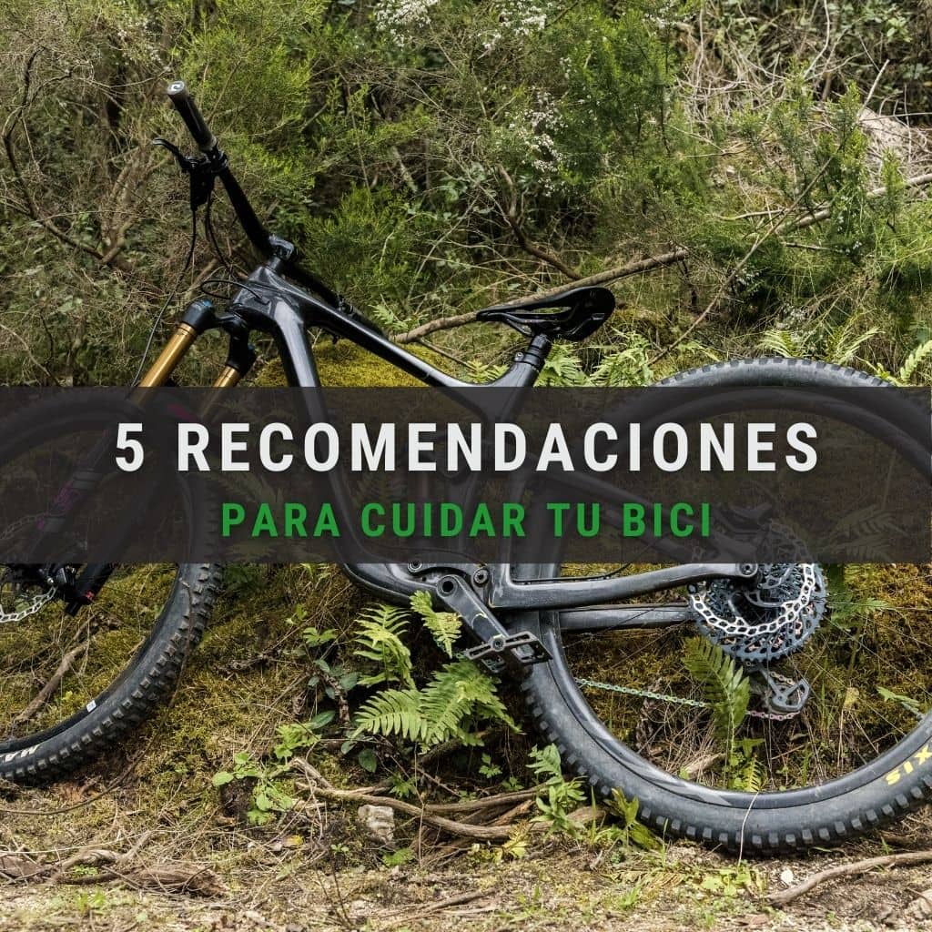 Cinco recomendaciones para cuidar tu bicicleta