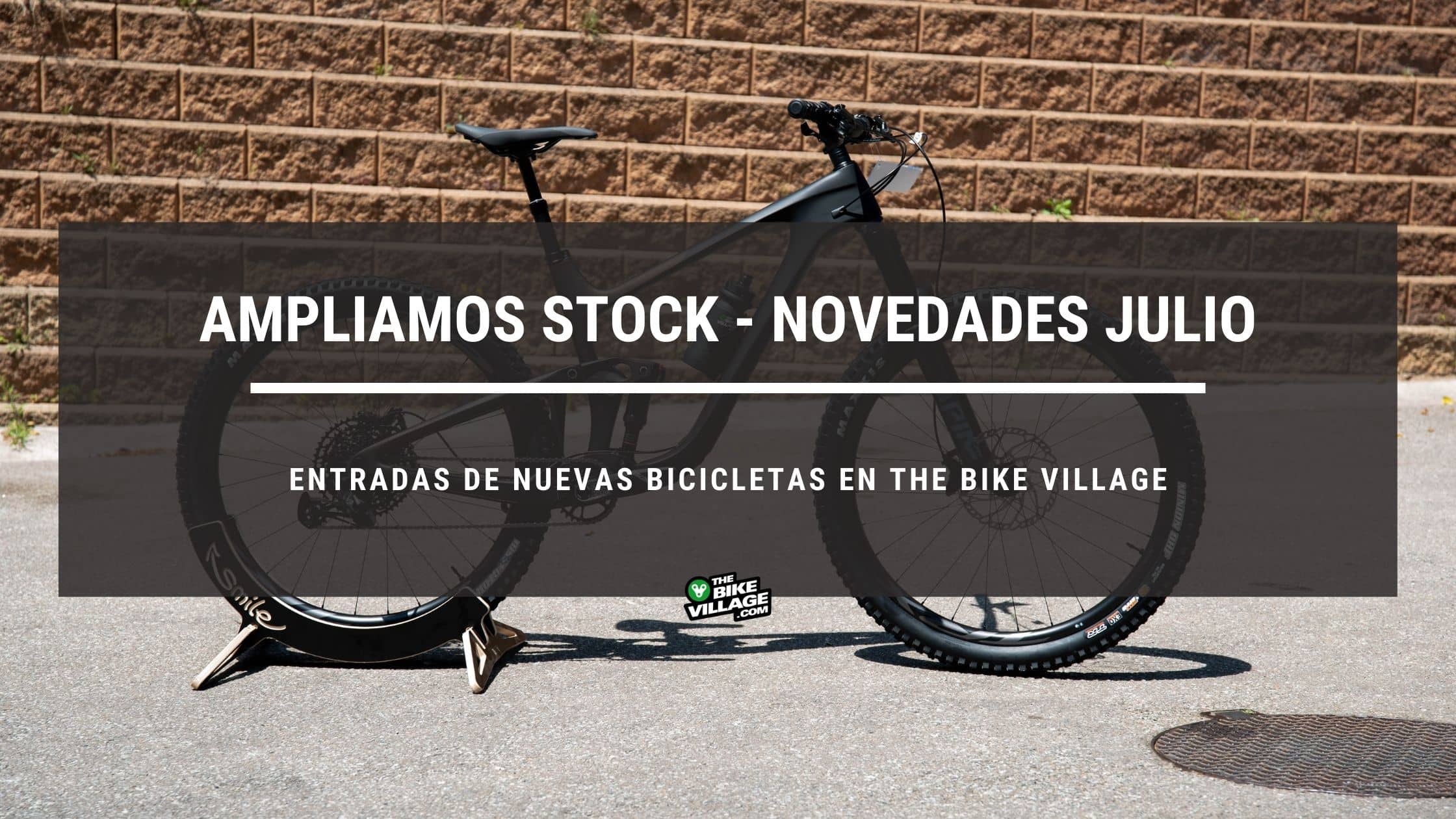Bicicletas de mountain bike disponibles en julio