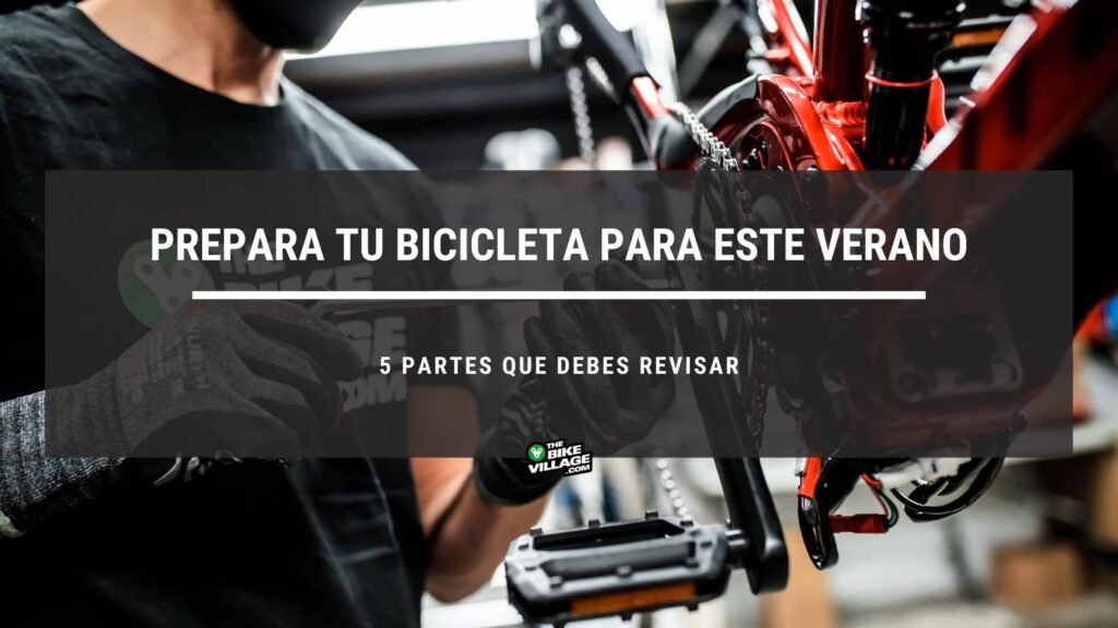 Cinco partes de tu bicicleta que debes revisar