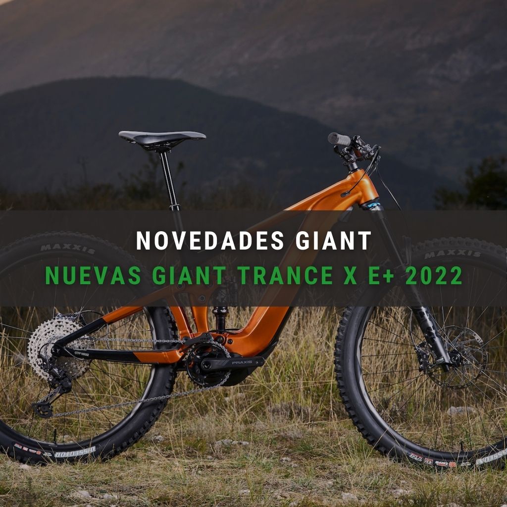 Portada de la entrada de blog presentacion de la nueva Giant Trance X E+ 2022
