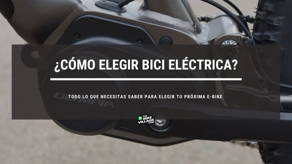 Portada de cómo elegir bicicleta eléctrica