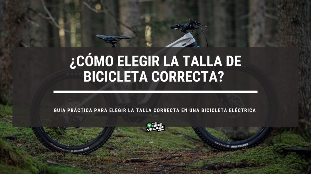 Cabecera de la entrada de blog Cómo Elegir La Talla de Bicicleta Eléctrica Correcta