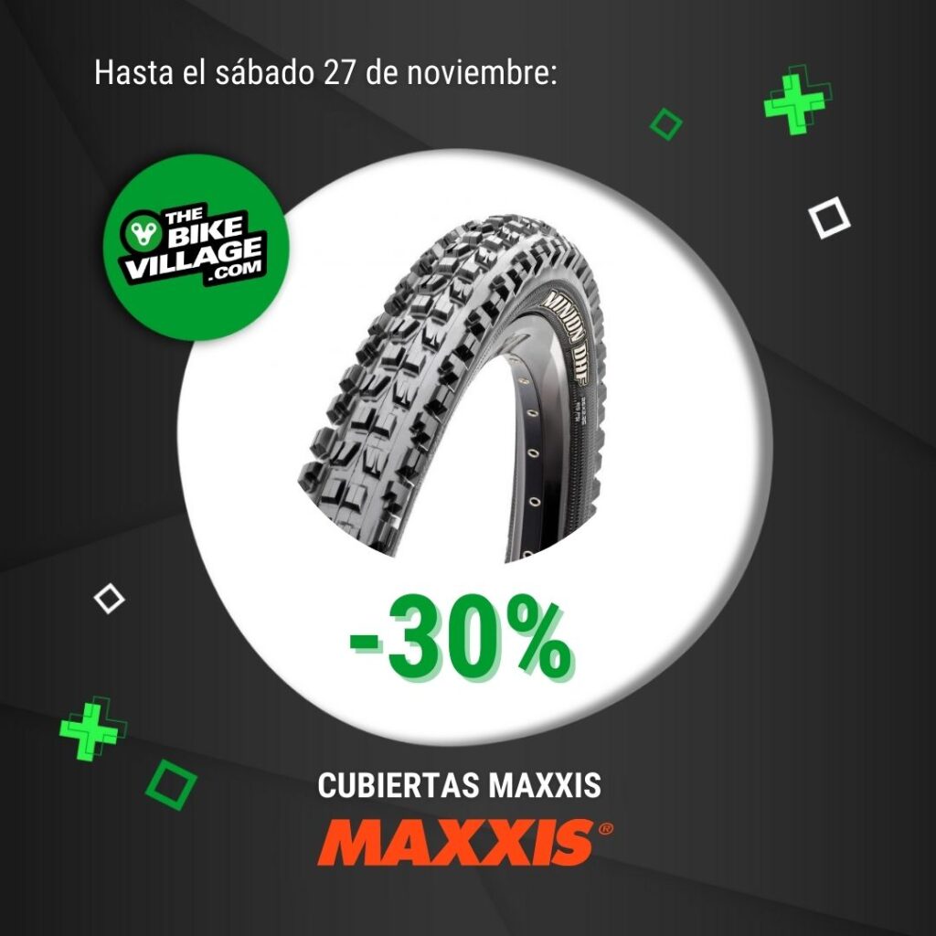Descuentos en cubiertas Maxxis para la Black Week