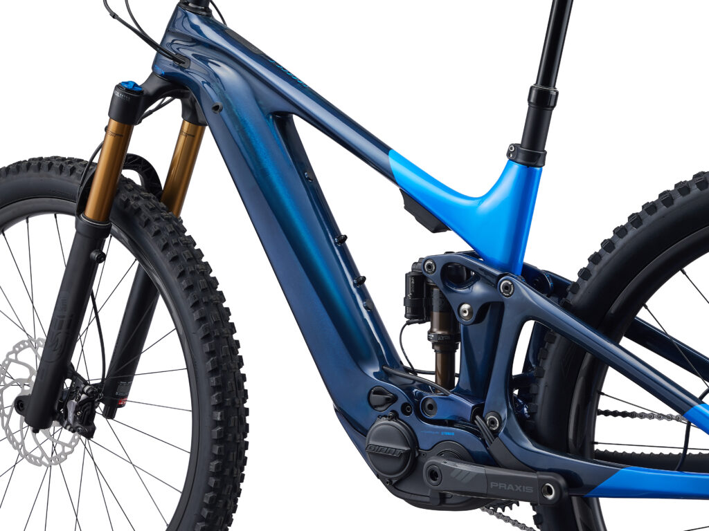 Nuevo cuadro de carbono de la Giant Trance X advanced e+ 2022