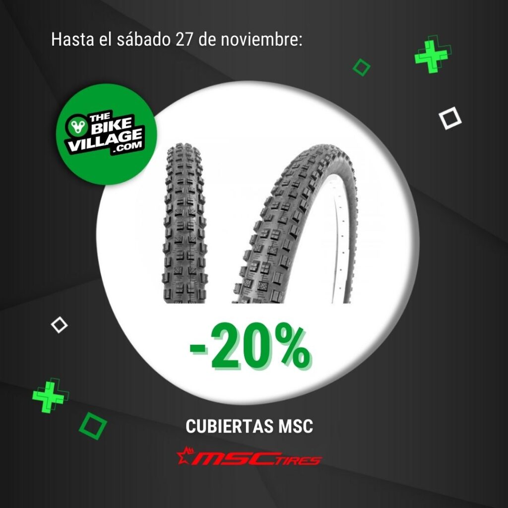 Descuentos en cubiertas MSC TIRES para la Black Week