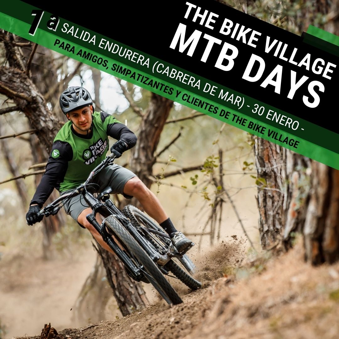 Portada cuadrada de la 1ª salida endurera del 30 de enero de los The Bike Village Days 2022