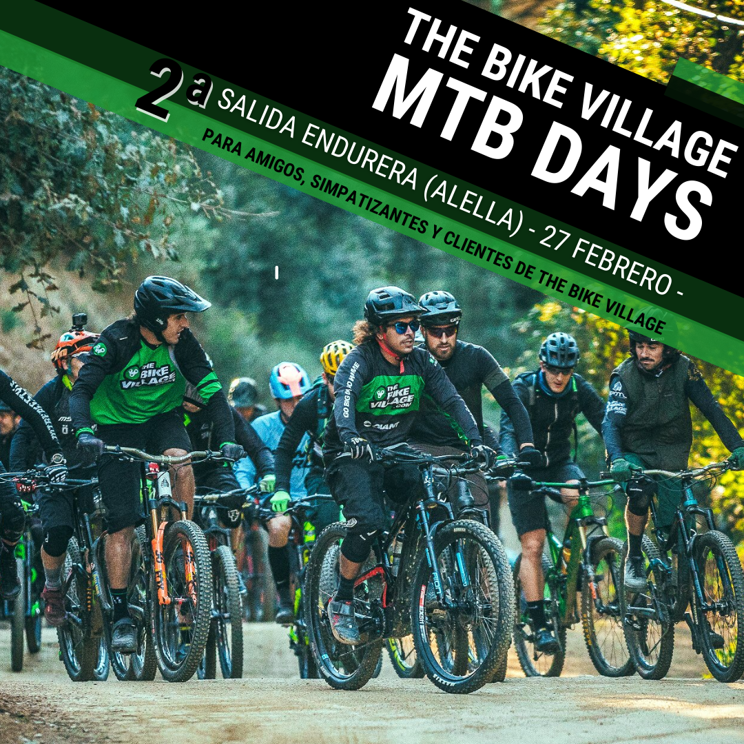Banner cuadrado salida enduera 27 de febrero (Alella) de los The Bike Village Days 2022