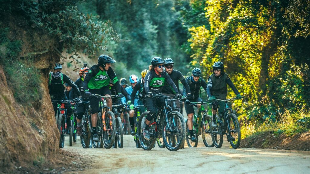 Fotografía enduerando en los The Bike Village Days 2018