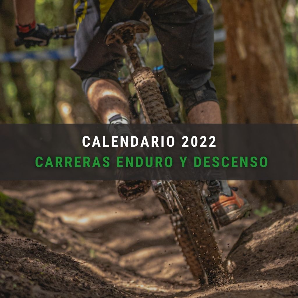 Banner mobile del post "Calendario de competiciones de enduro y descenso 2022" de The Bike Village