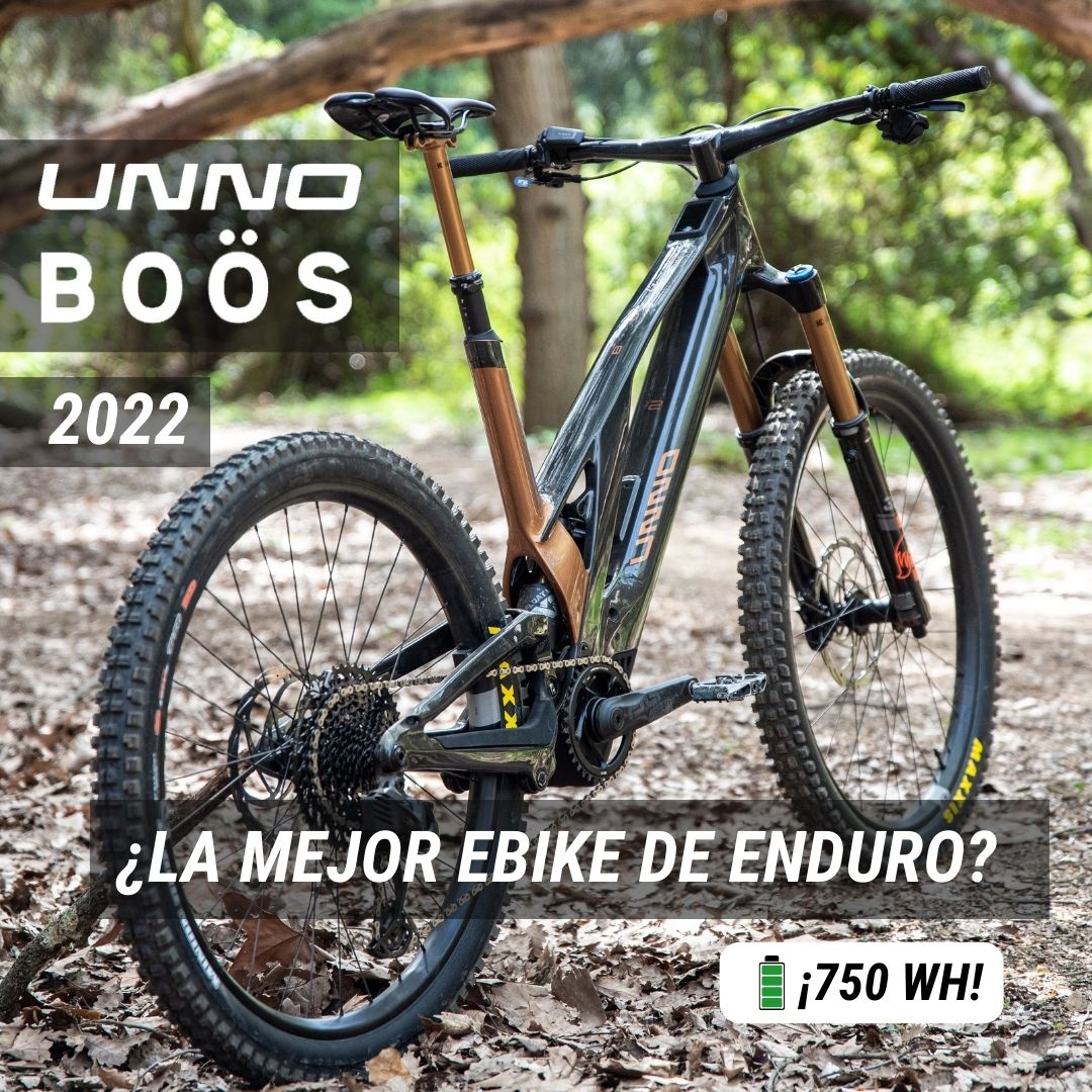 ebike Unno Boös con batería de 750Wh