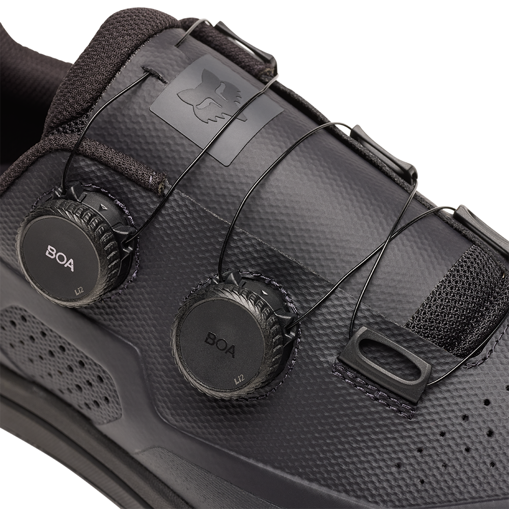 Sistema de cierre doble boa li2 zapatillas Fox Union Boa negras