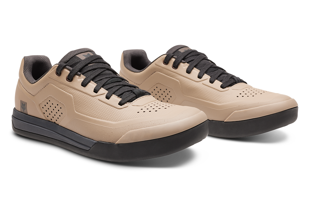 Zapatillas para pedal de plataforma FOX UNION FLAT en color beige