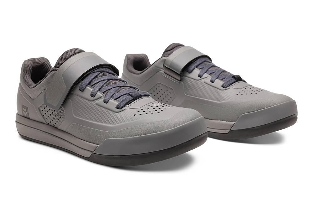 Zaptillas FOX UNION de cordones y velcro en color gris