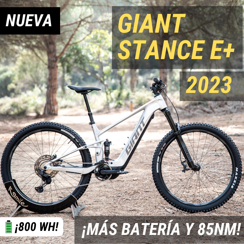 Nueva ebike de trail Giant Stance E+ PRO 2023 y stance E+ 2023