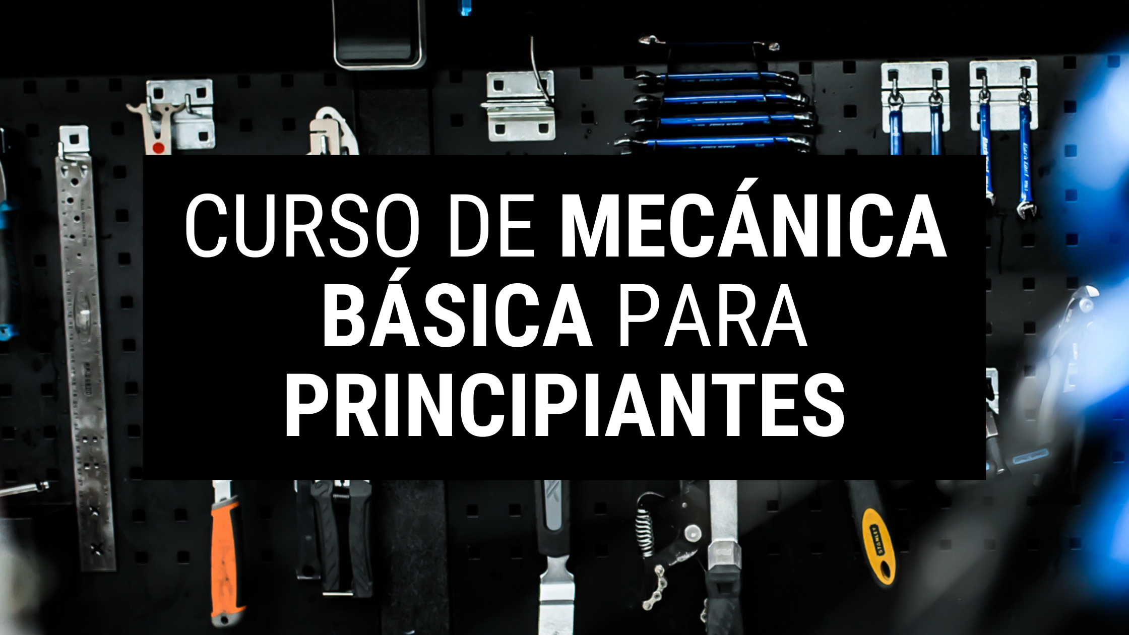 CURSO BÁSICO DE MECÁNICA DE BICICLETA